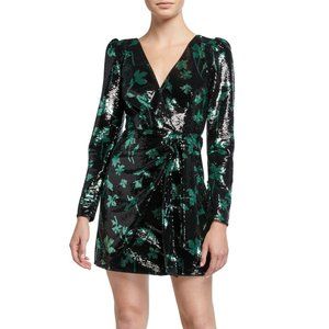 *NWT* Self-Portrait Sequined Mini Dress